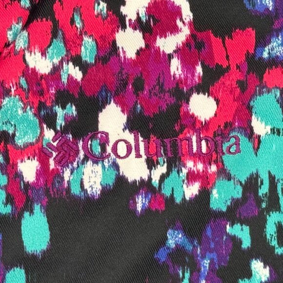Columbia Bugaboo Interchange Jacket Girls Youth Large L Floral Ski Winter Coat - Picture 9 of 13